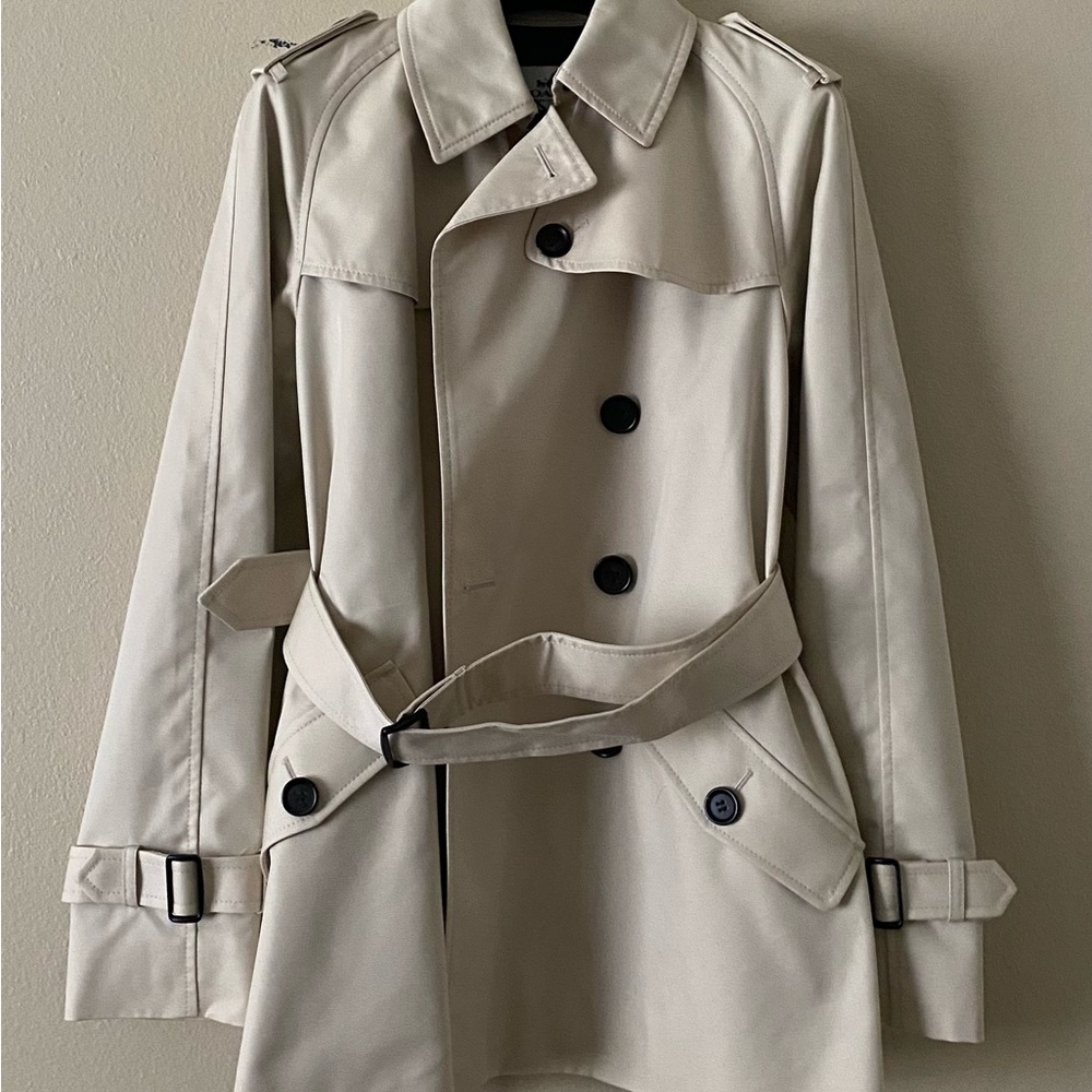 Coach Women’s Porcelain Trench Coat F86050 NEW